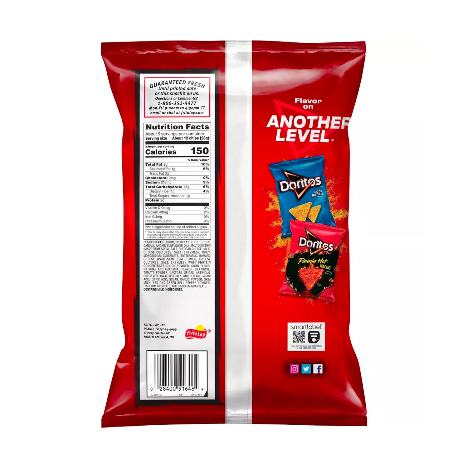Doritos Nacho Cheese Chips - 9.25oz - Image 2