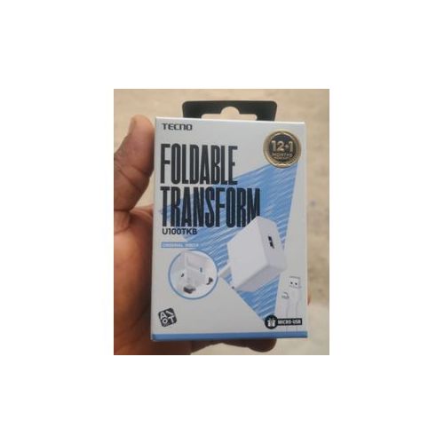Tecno Charger 10W Transformer + Micro Cable Fast Charger