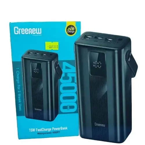 itel 45000mAh Max Power 450PF Fast Charge PowerBank With Lamp