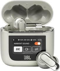 JBL TOUR PRO 2 Fully Wireless Earbuds, Hybrid Noise Canceling, Multi-point, IPX5, Bluetooth, Wireless Charging, Smart-Touch Display on Case - Image 2