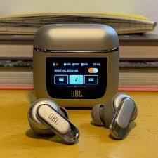 JBL TOUR PRO 2 Fully Wireless Earbuds, Hybrid Noise Canceling, Multi-point, IPX5, Bluetooth, Wireless Charging, Smart-Touch Display on Case - Image 3